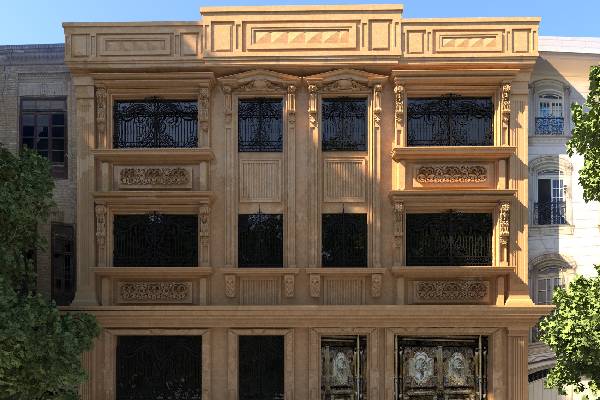 Design of the Classic Facade for Mr. Habibi's Apartment